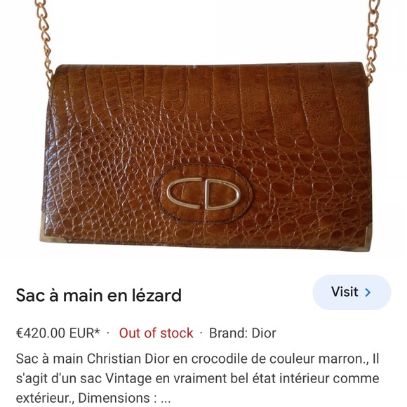 Christian Dior Vintage 1960’s Bag - Picture 14 of 16